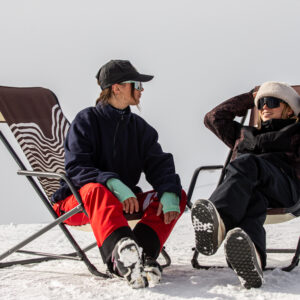 Gust Shield Black Sunglasses with black lens